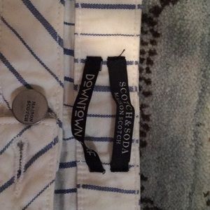Scotch and Soda pinstripes
